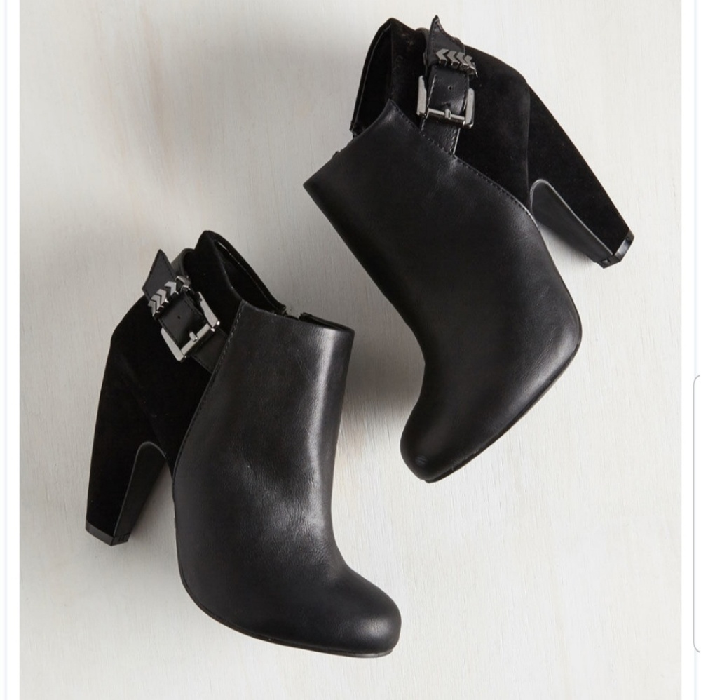 Black booties